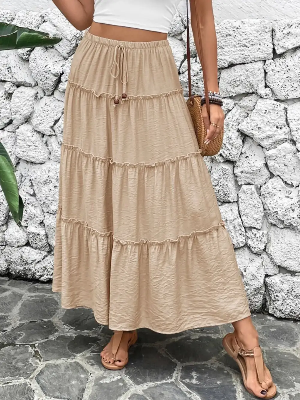 Everyday Tiered Frill Skirt