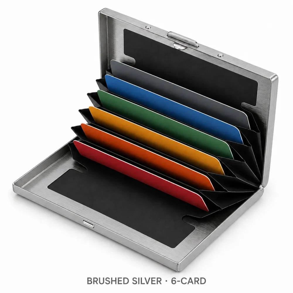 RFID Blocking Metal Card Holder