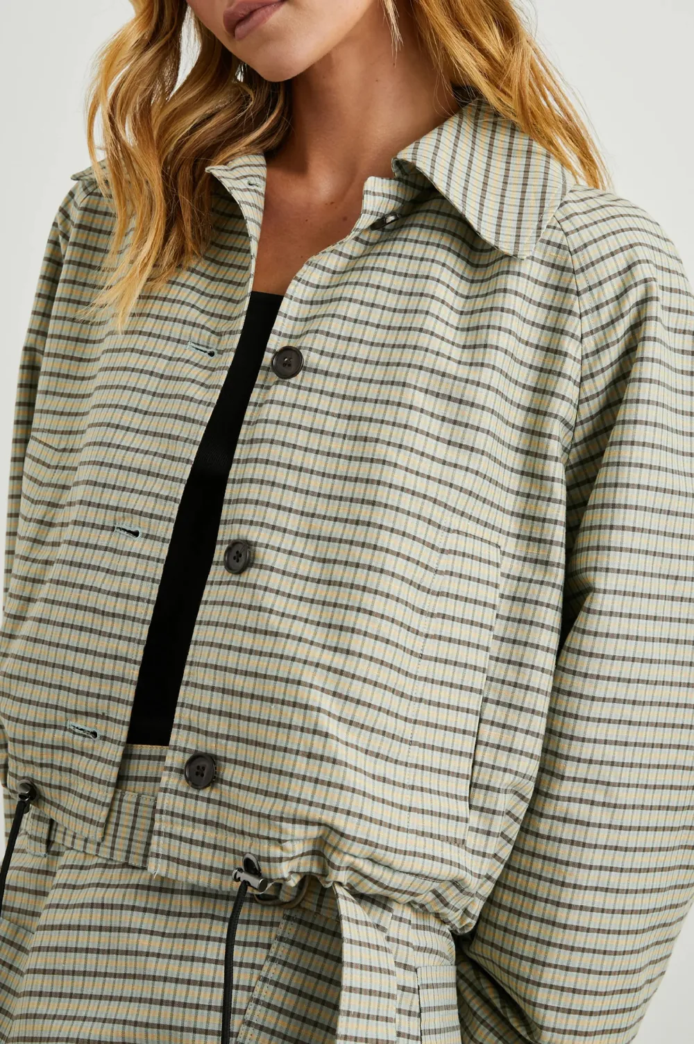 Adjustable Backless Short Jacket