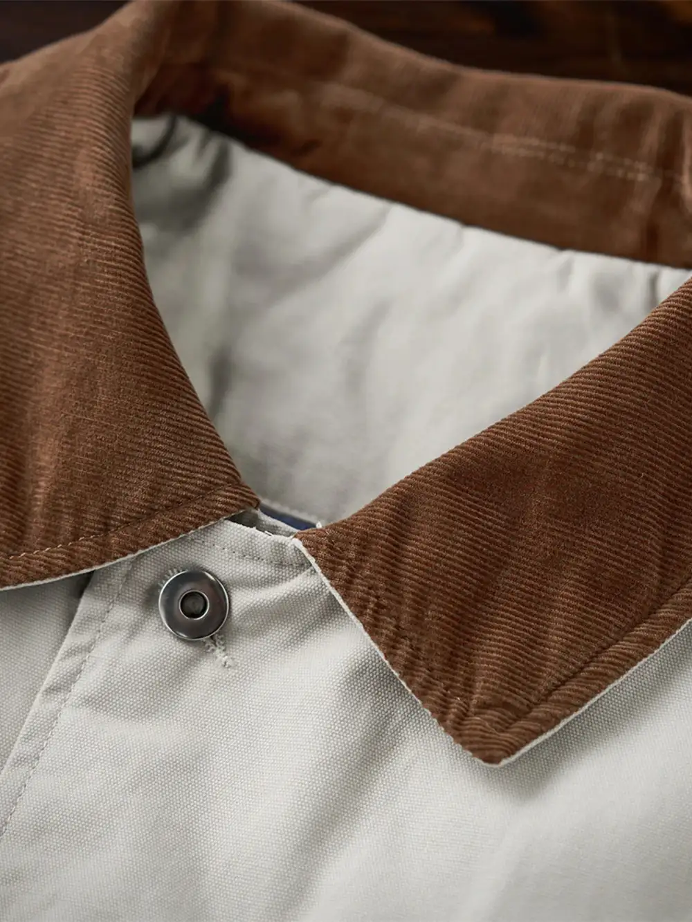 Men'S Corduroy Quilted Casual Jacket