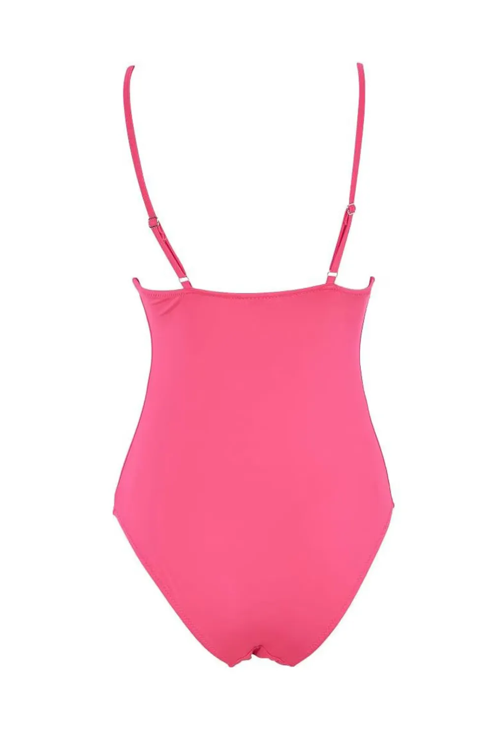 Fashionable Solid Women's Swimsuit
