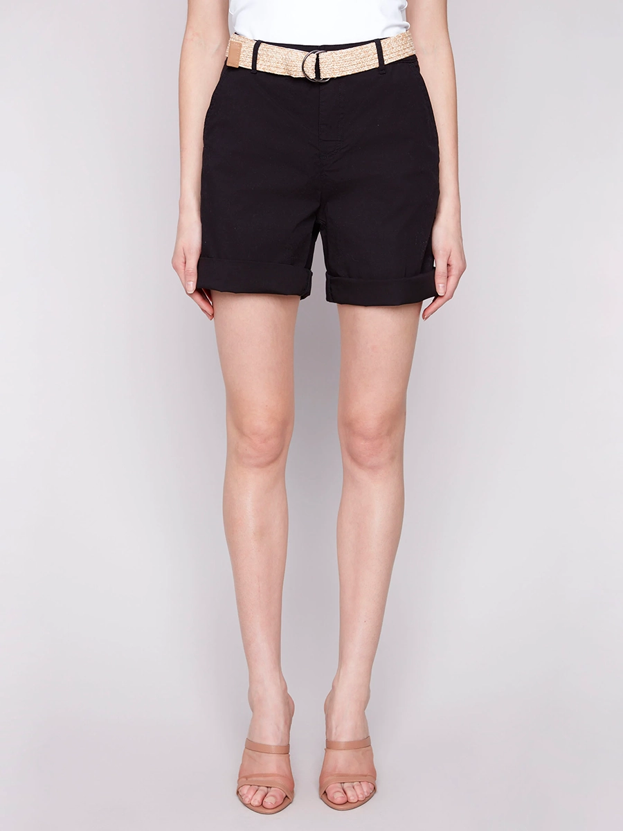 Casual Solid Color Basic Women's Short
