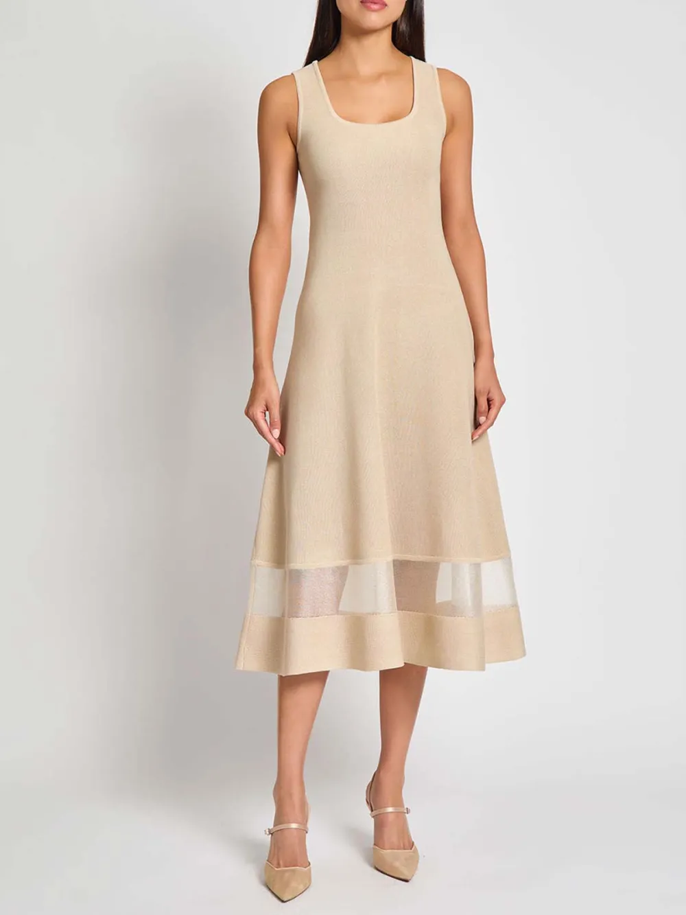 Sleeveless Long Dress