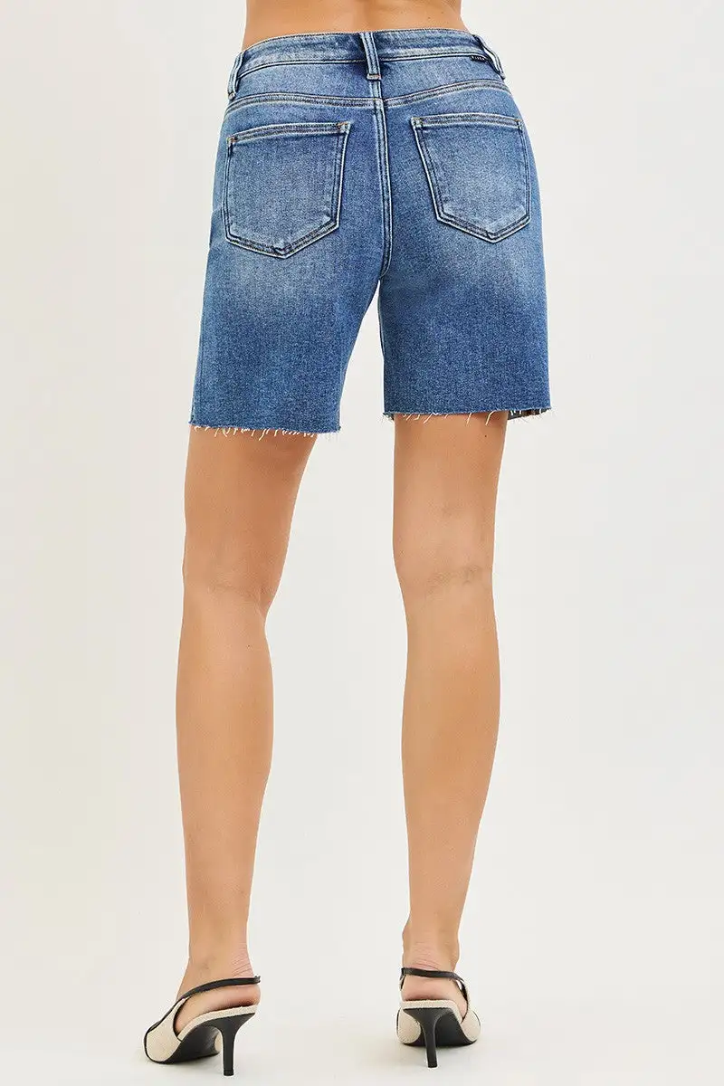 Tummy Control High Casual Shorts
