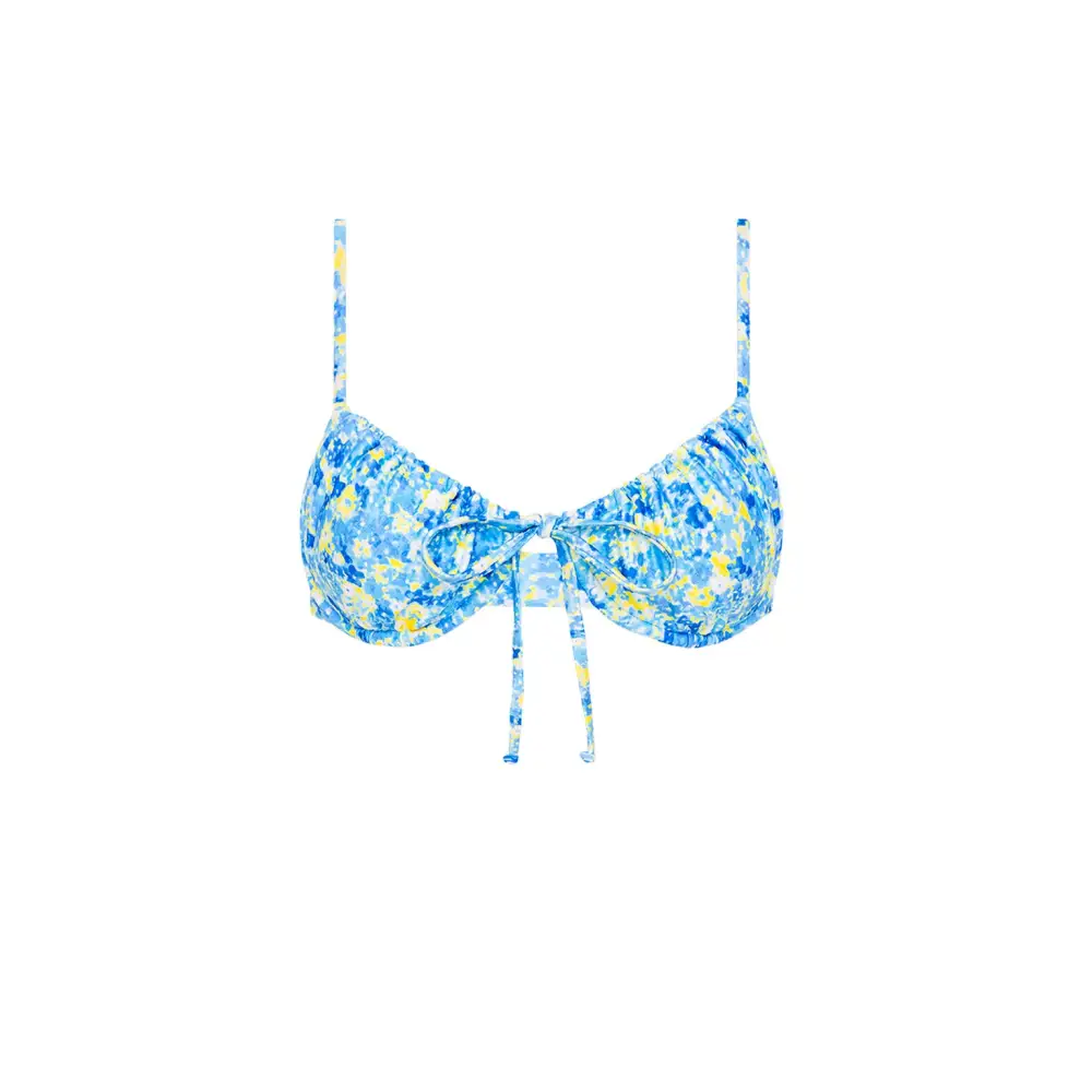 Tie Front Bikini Top