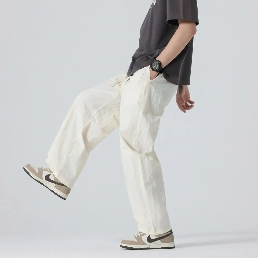 Structured Wide Leg Pants