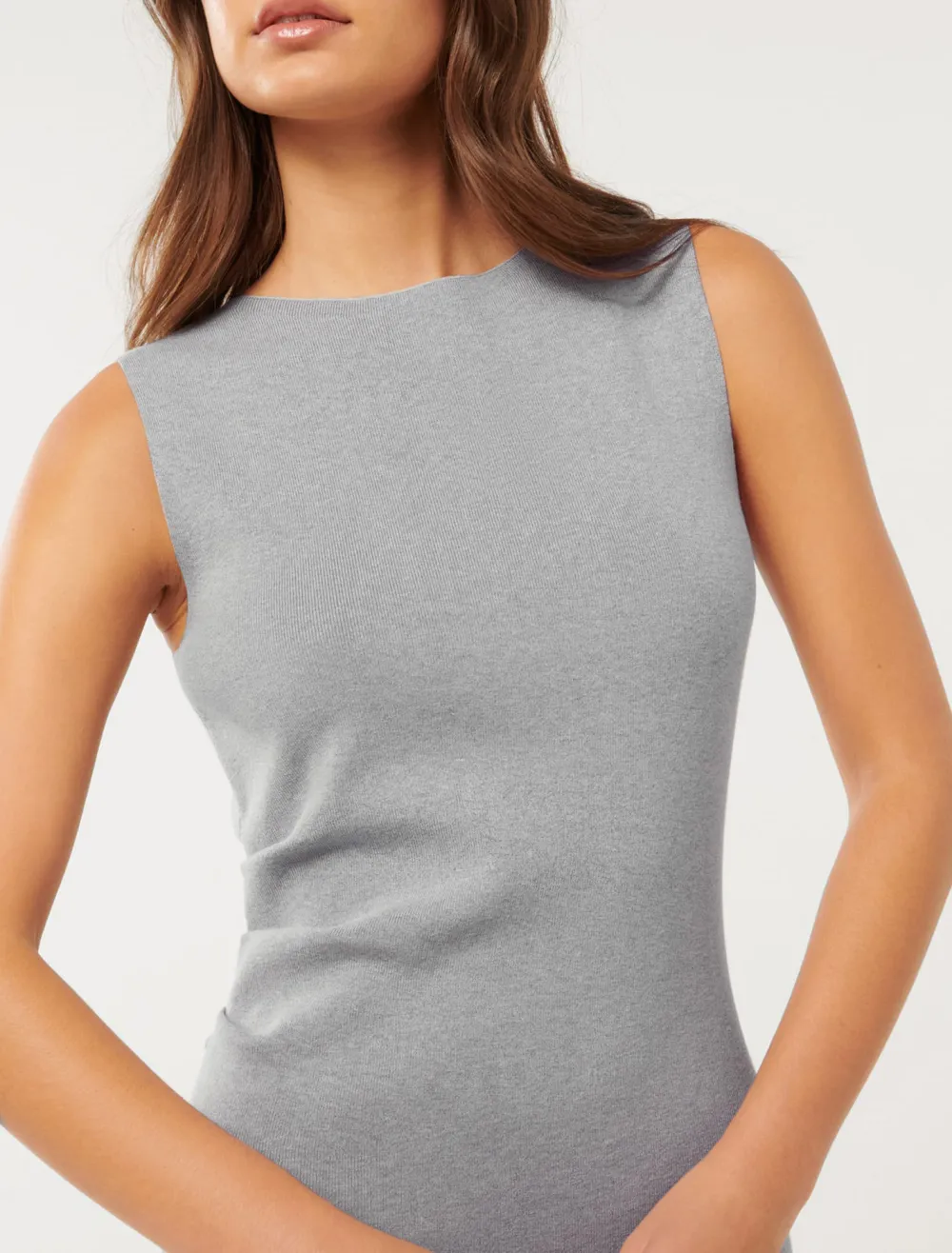 Asymmetric Knitted Dress