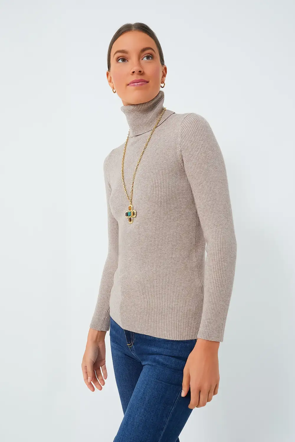 Oat Arlo Ribbed Turtleneck