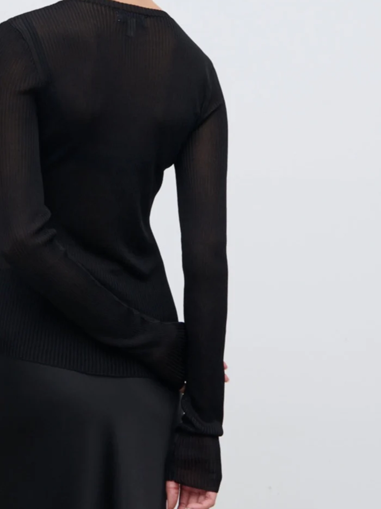 Sheer Knit Top