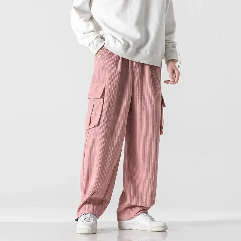 Men's Relaxed Corduroy Cargo Pants