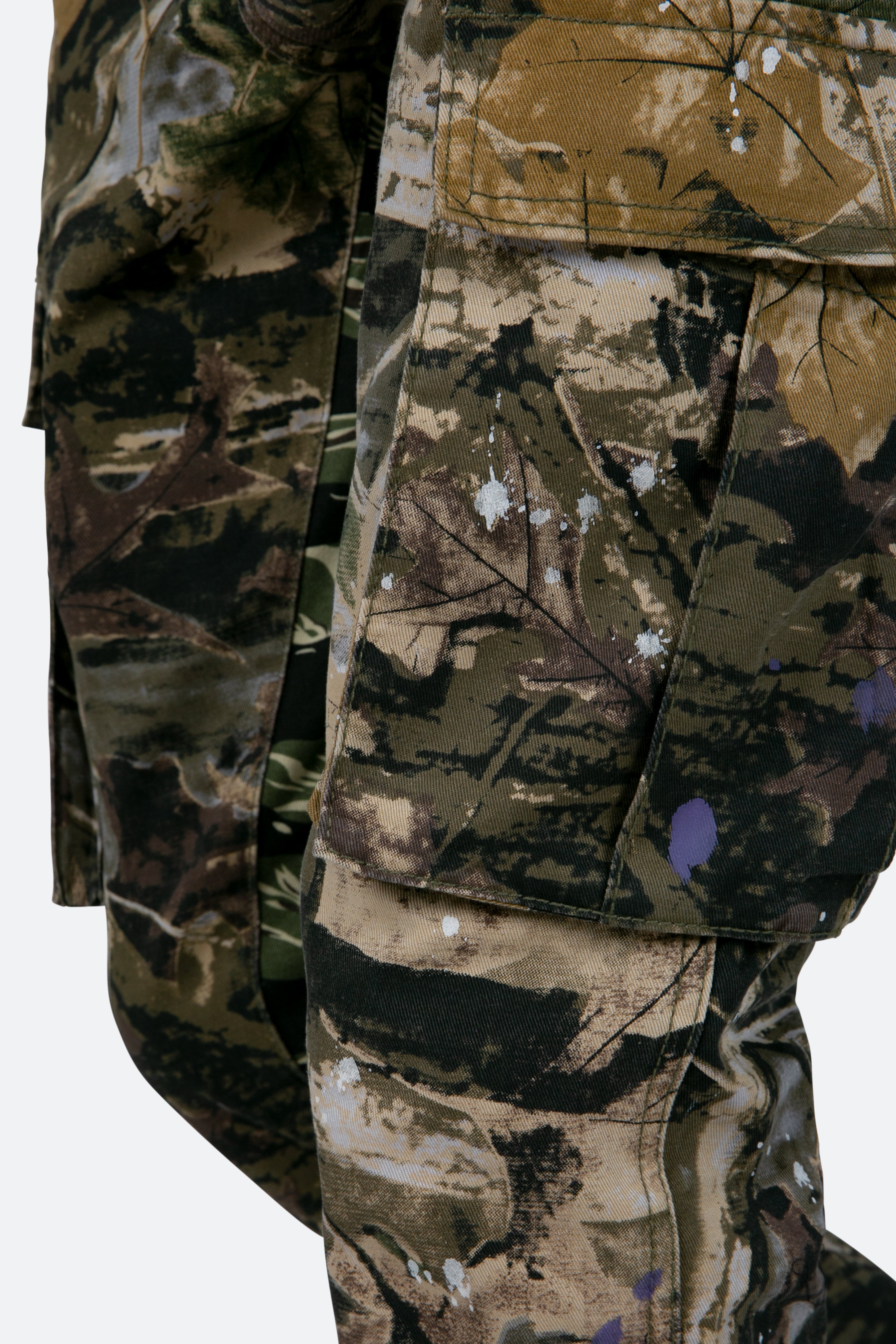 Bootcut Cargo Pants - Hunter Camo