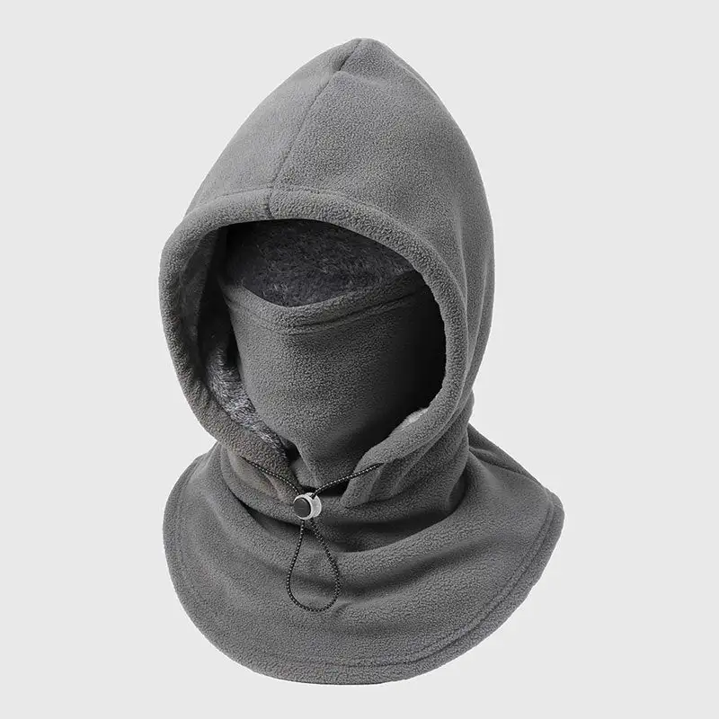3-in-1 Winter Fleece Balaclava Hood - Warm Face, Ear & Neck Cover
