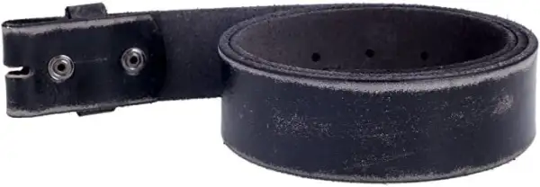 Tooled Lines Leather Belt Strap