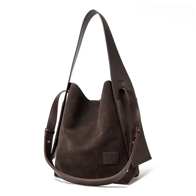 Commuter Suede Tote Bag
