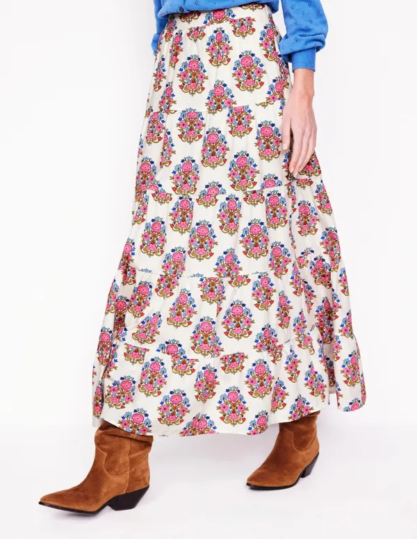 Ivory Maxi Skirt