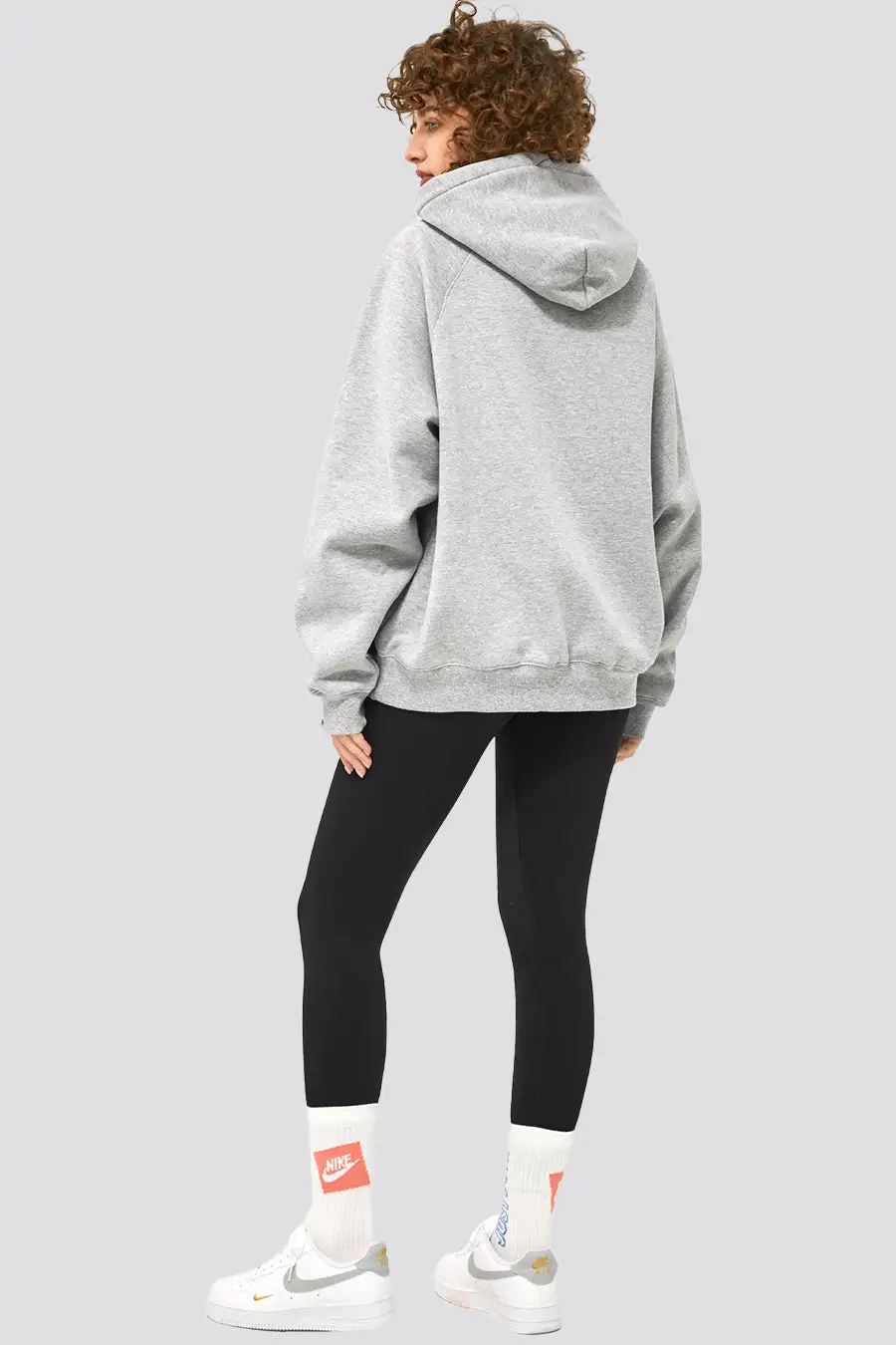 Long-Sleeve Loose Active Hoodie