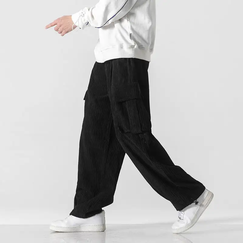 Men's Relaxed Corduroy Cargo Pants