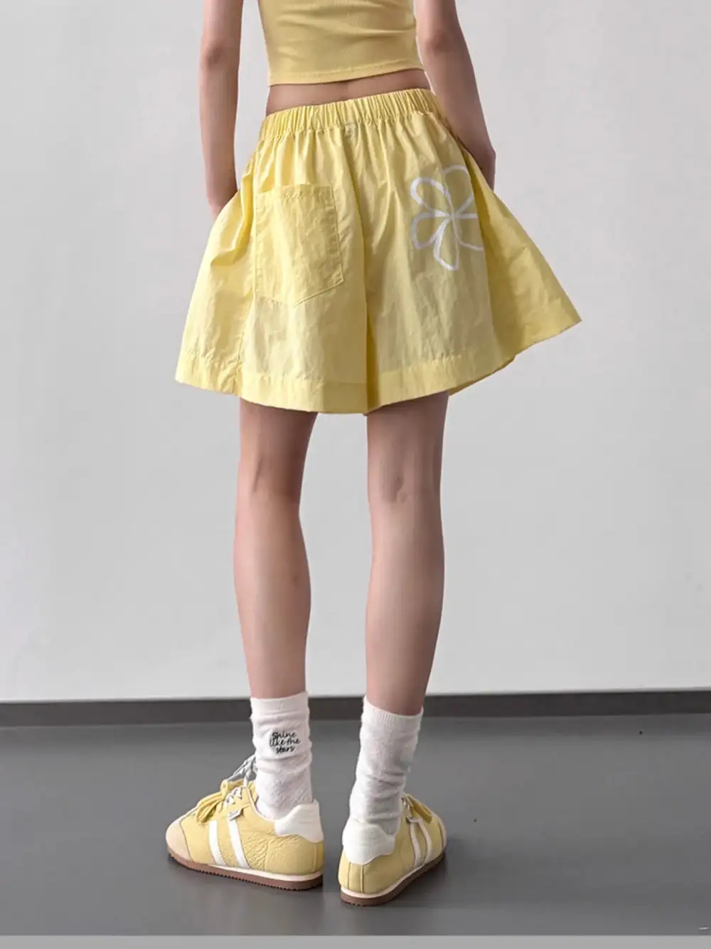 Everyday Elastic Waist Shorts