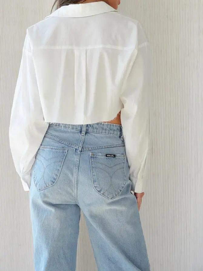 Heidi Jeans in Old Stone