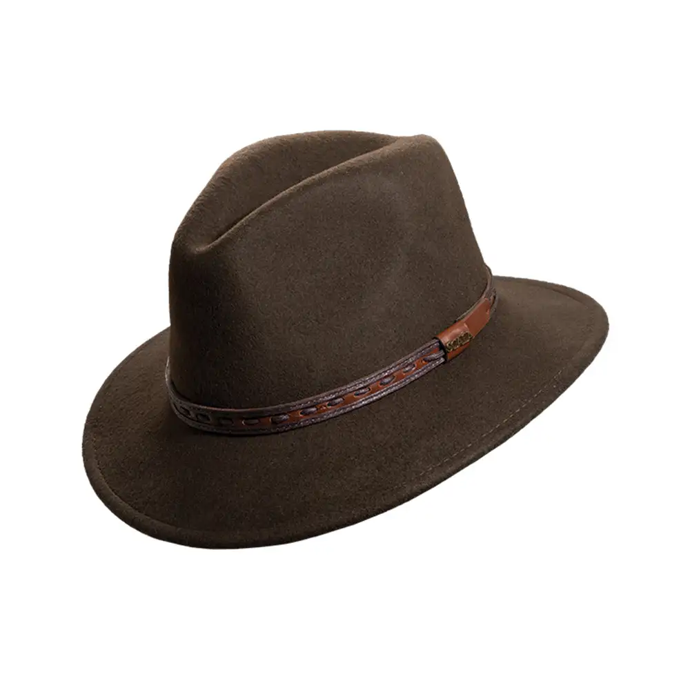 Women’s Packable Wool Felt Safari Hat