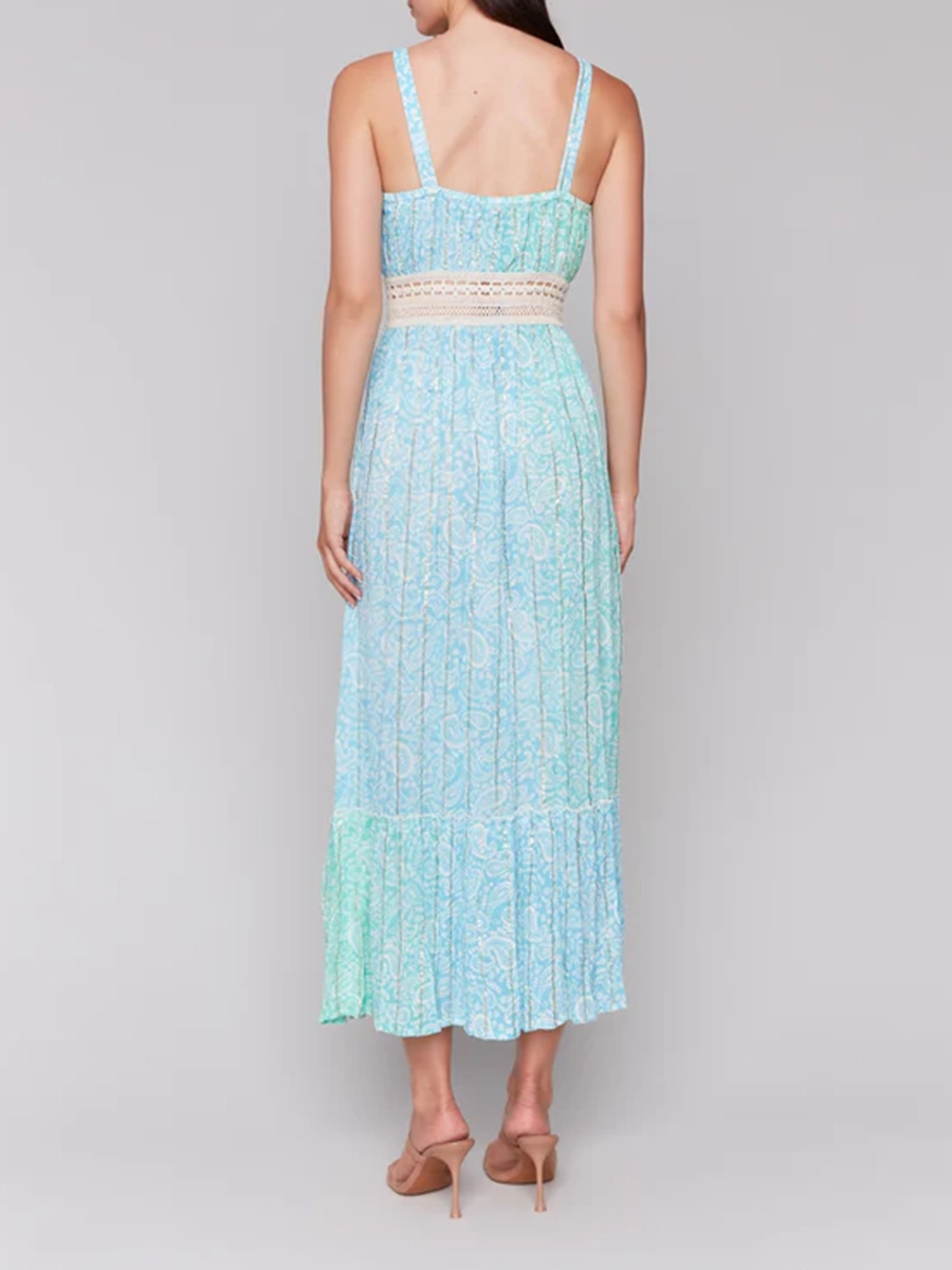 High-End And Elegant Gradient Long Dress