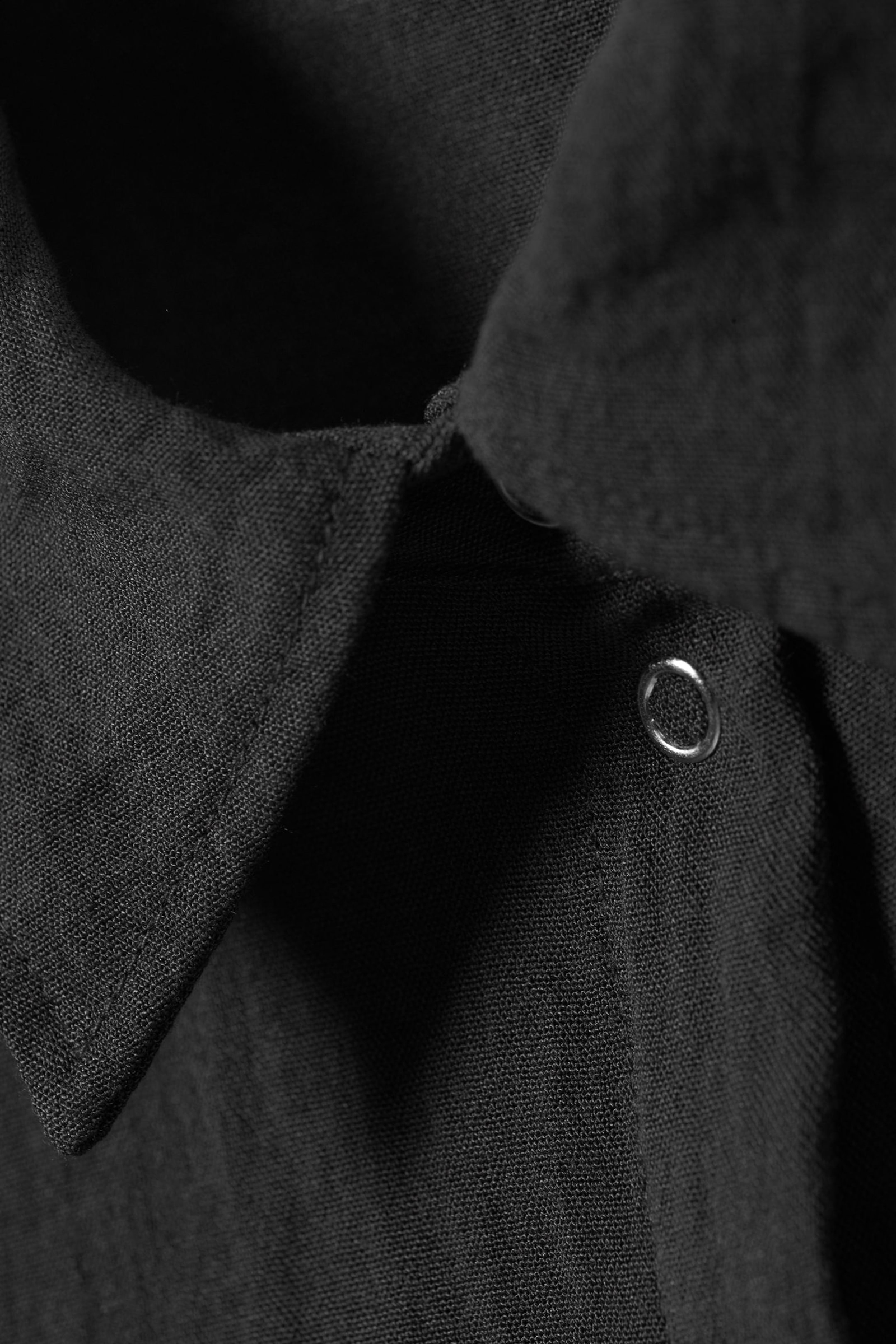 Snap Down Cap Sleeve Shirt