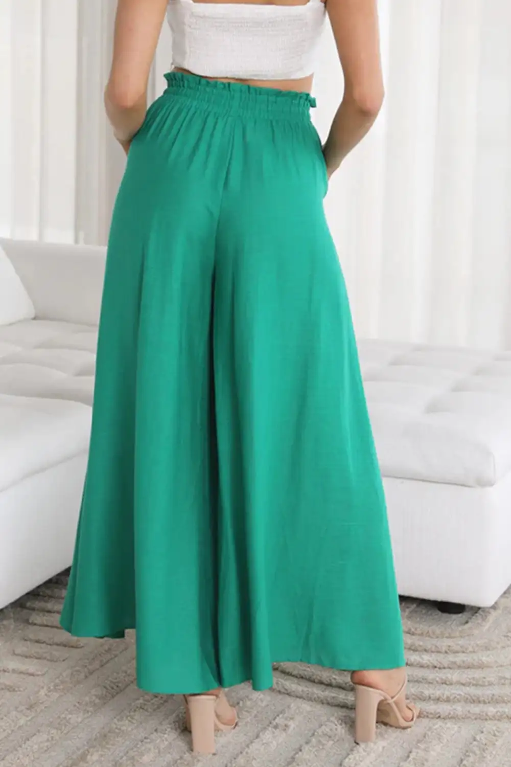 Easy Waist Wide Leg Pants