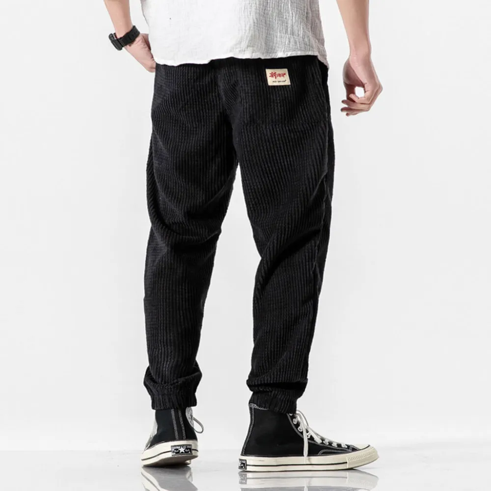 Soft Corduroy Tapered Pants