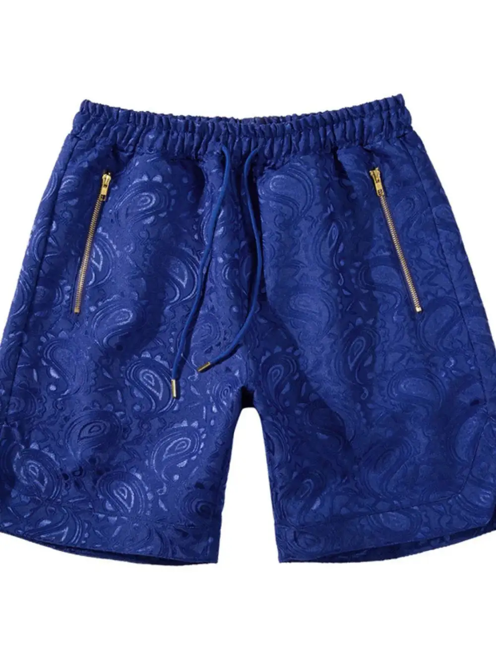 Modern Drawstring Cotton Blend Casual Shorts