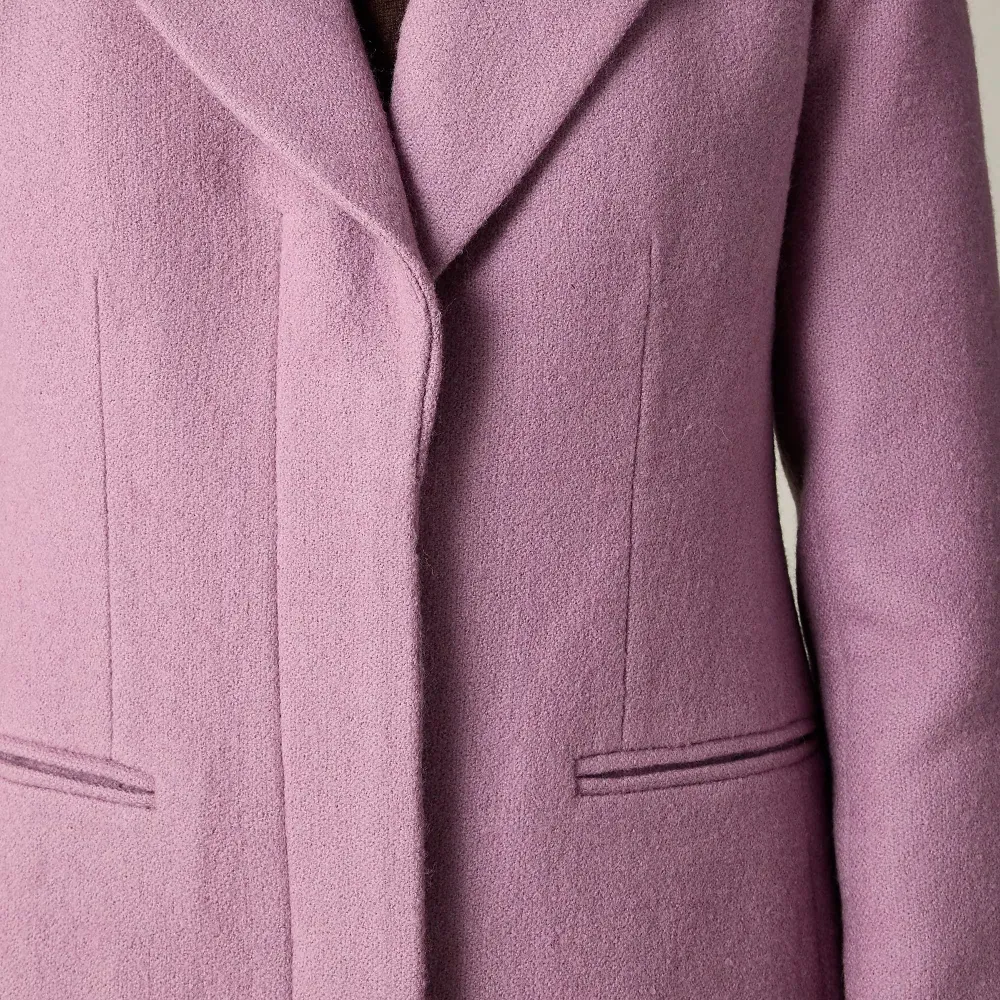 Topcoat Wool-Blend Melton