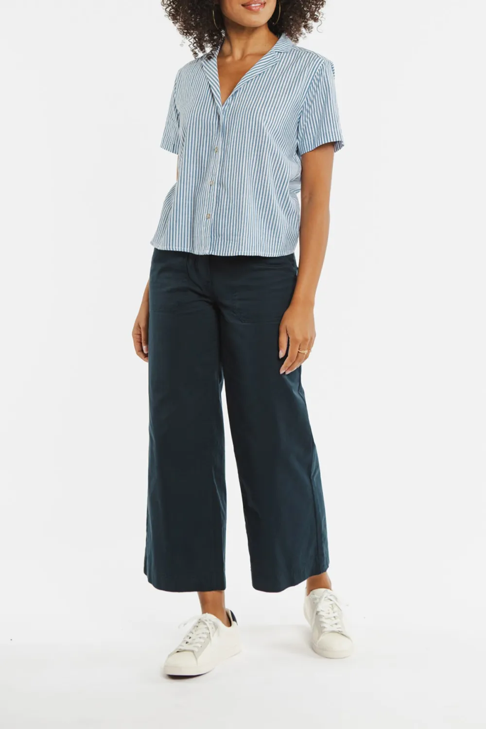 The Mila Cropped Shirt