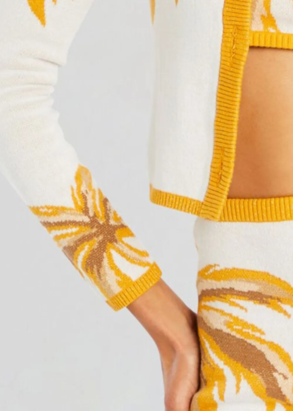 Knit Long Sleeve Cardigan