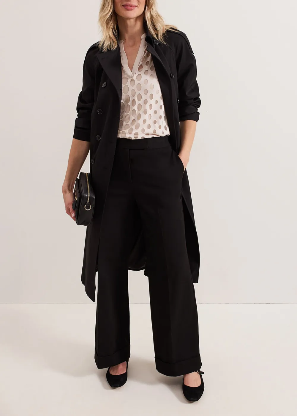 Designer Geometric Semi-Transparent Top For Women