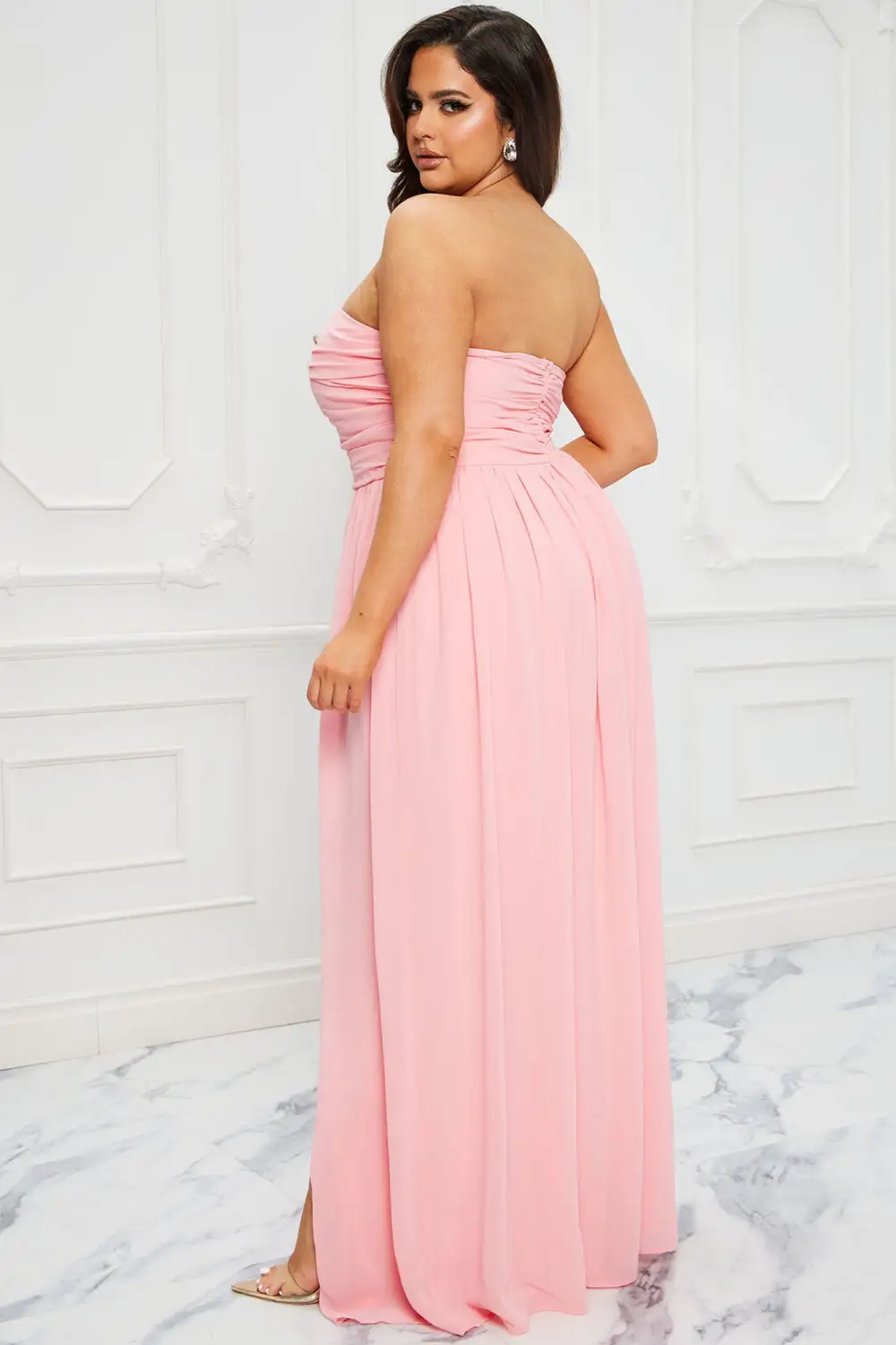 Subtle Beauty Maxi Dress - Pink