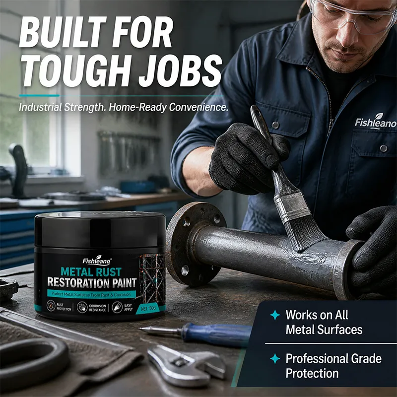 FISHLEANO Metal Rust-Proof Repair Paint