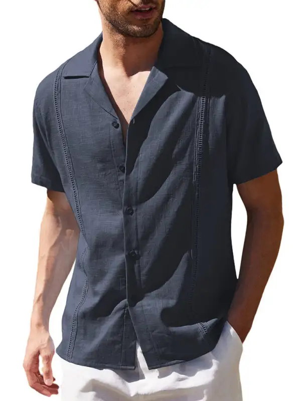 Relaxed Linen Blend Everyday Shirt