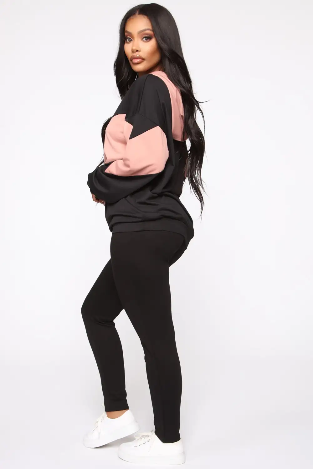 Not Mad At That Pant Set - Black/Mauve