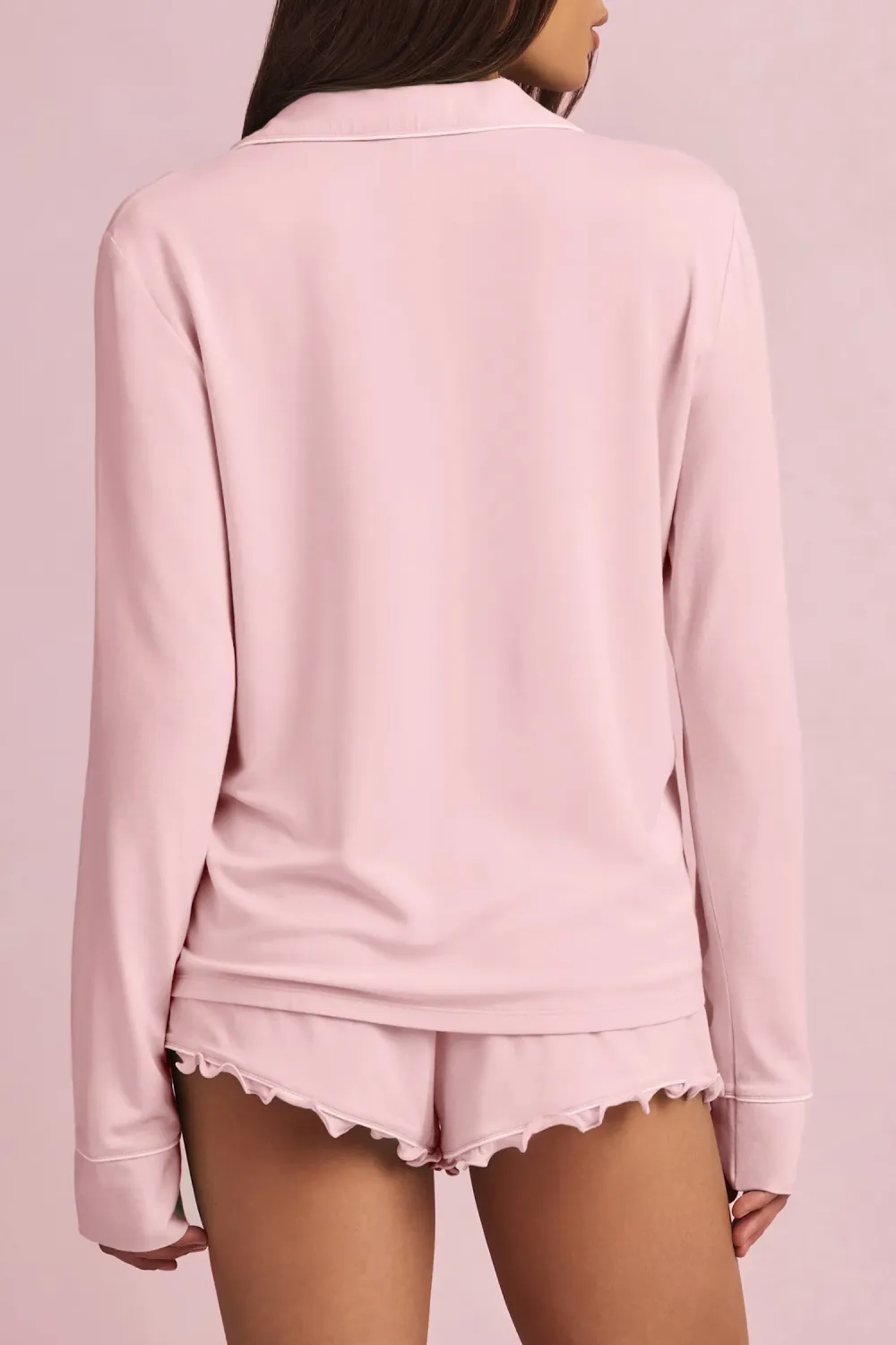 Casual Solid Color Soft Home Clothes