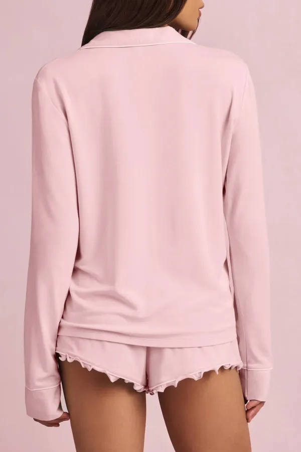 Versatile Basic Casual Women's Pajama Jacket