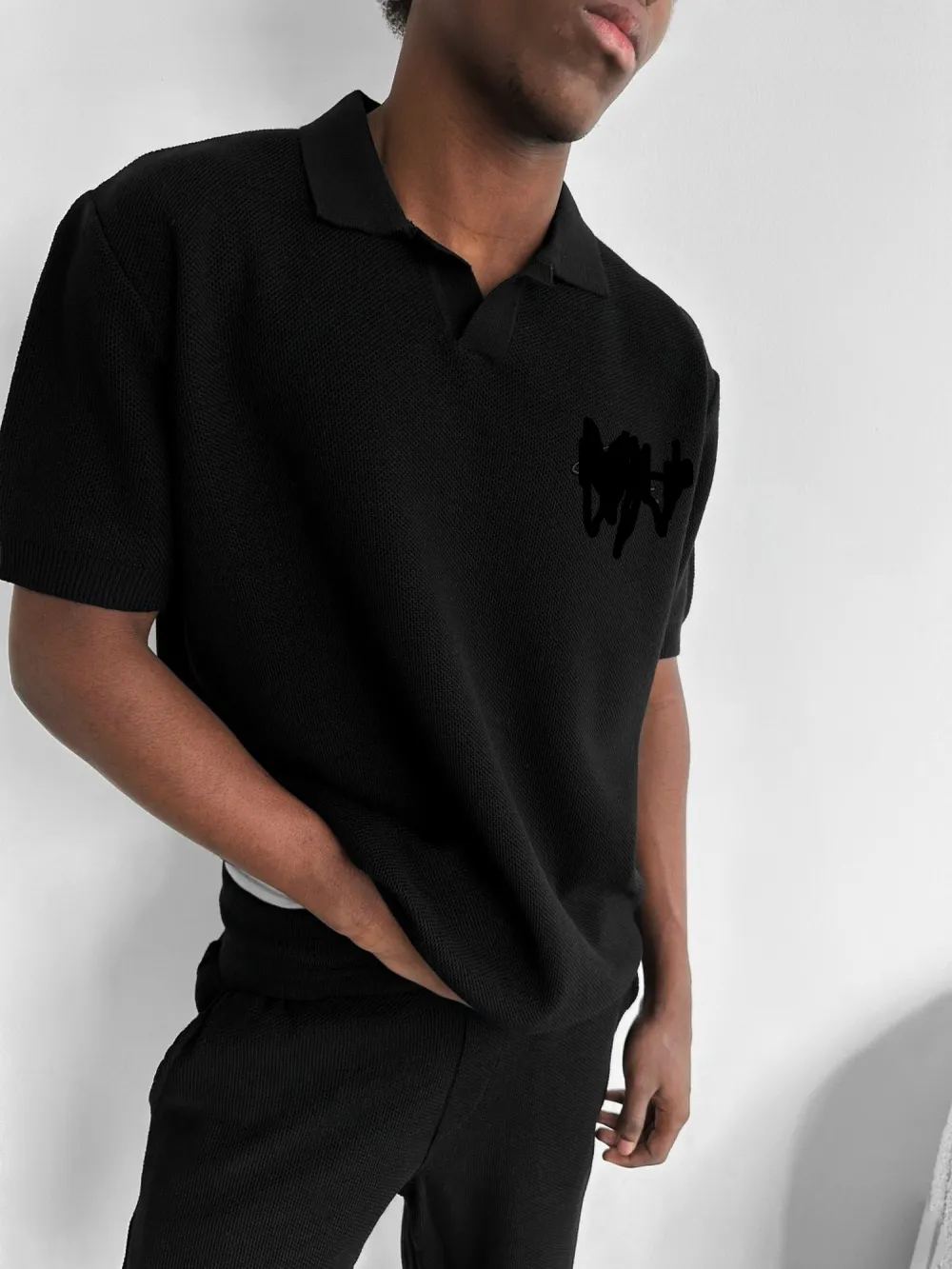 Smooth Relaxed Knit T-Shirt