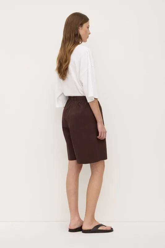 Ganache Longline Poplin Short