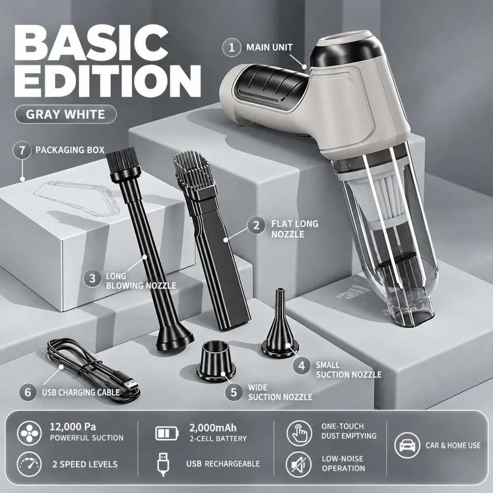 Professional Car Vacuum Cleaner