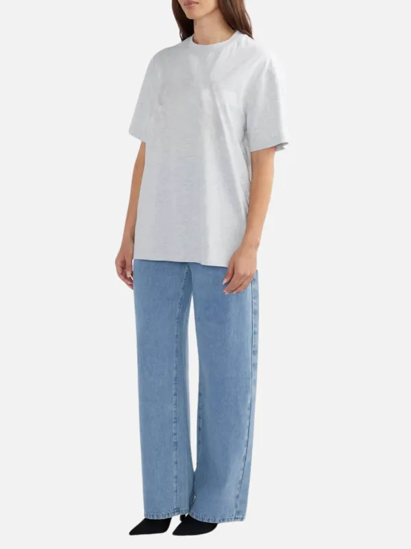 Half Sleeve Crew Neck Top