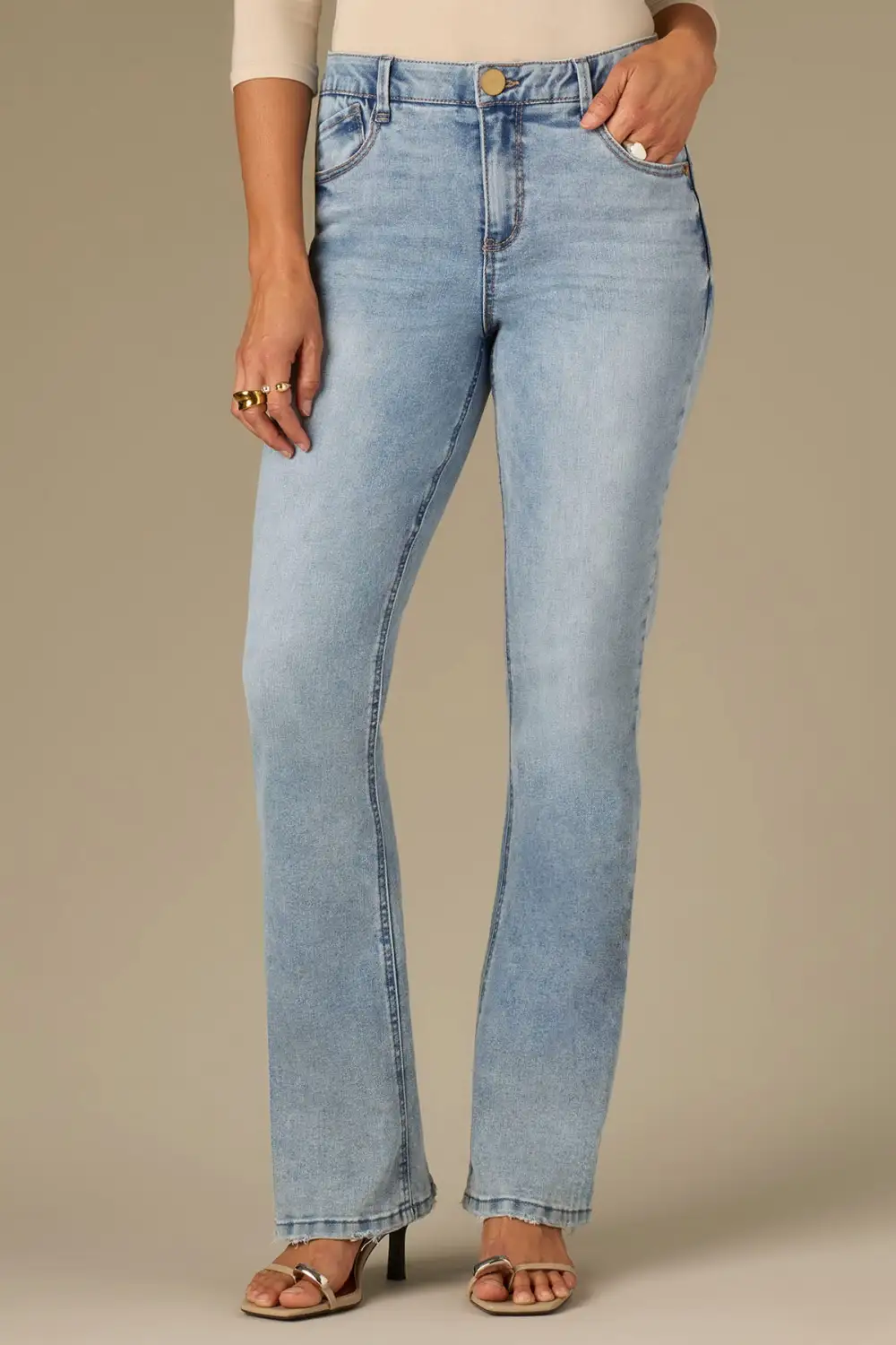 High Rise Repreve Brittany Baby Boot Petite Jeans