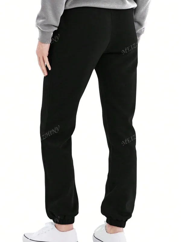 Women's Drawstring Pocket Trousers