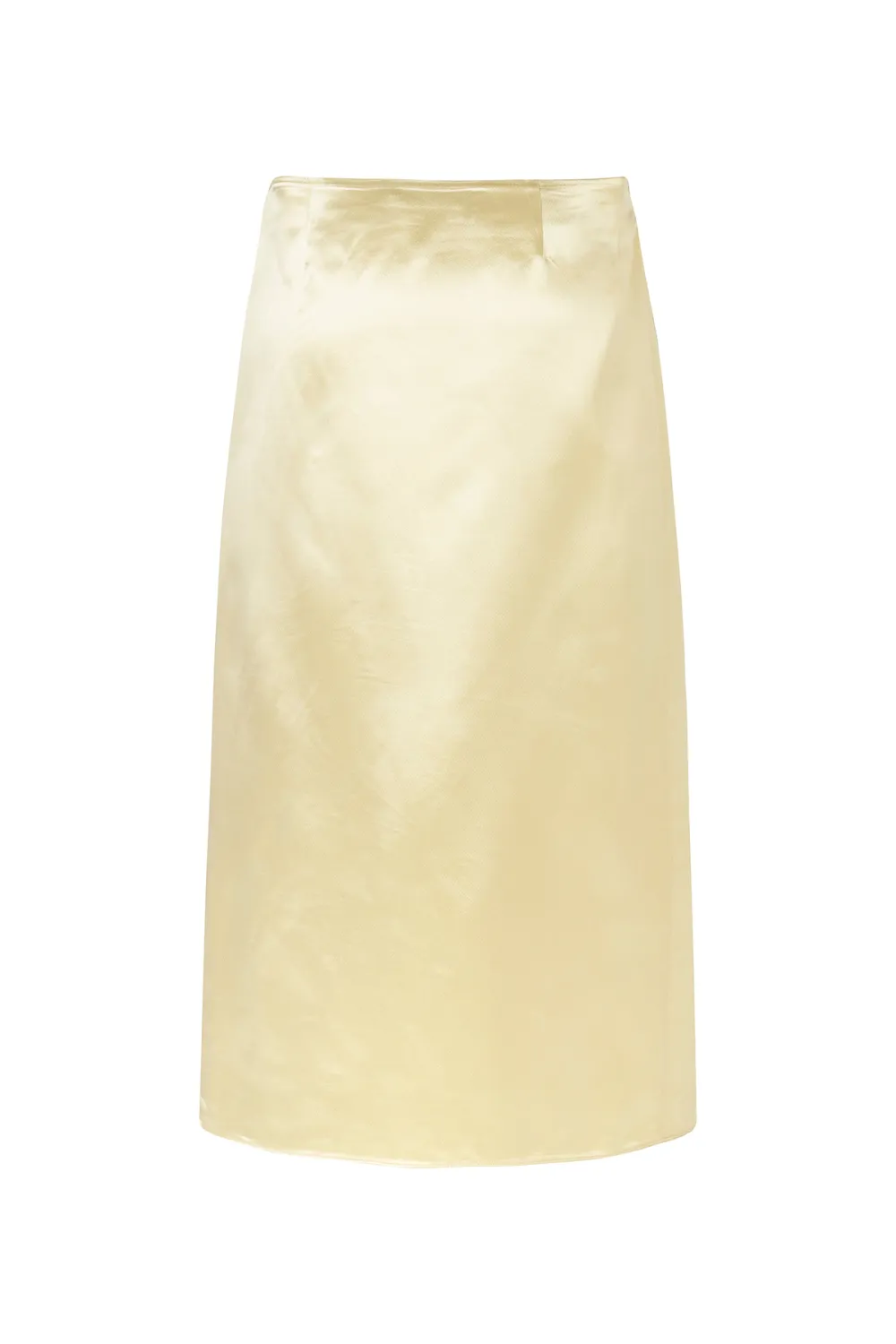 High Slit Skirt-Champagne