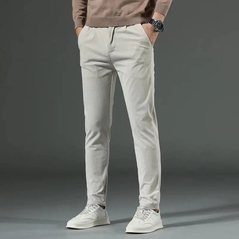 Men's Tailored Corduroy Casual Pants