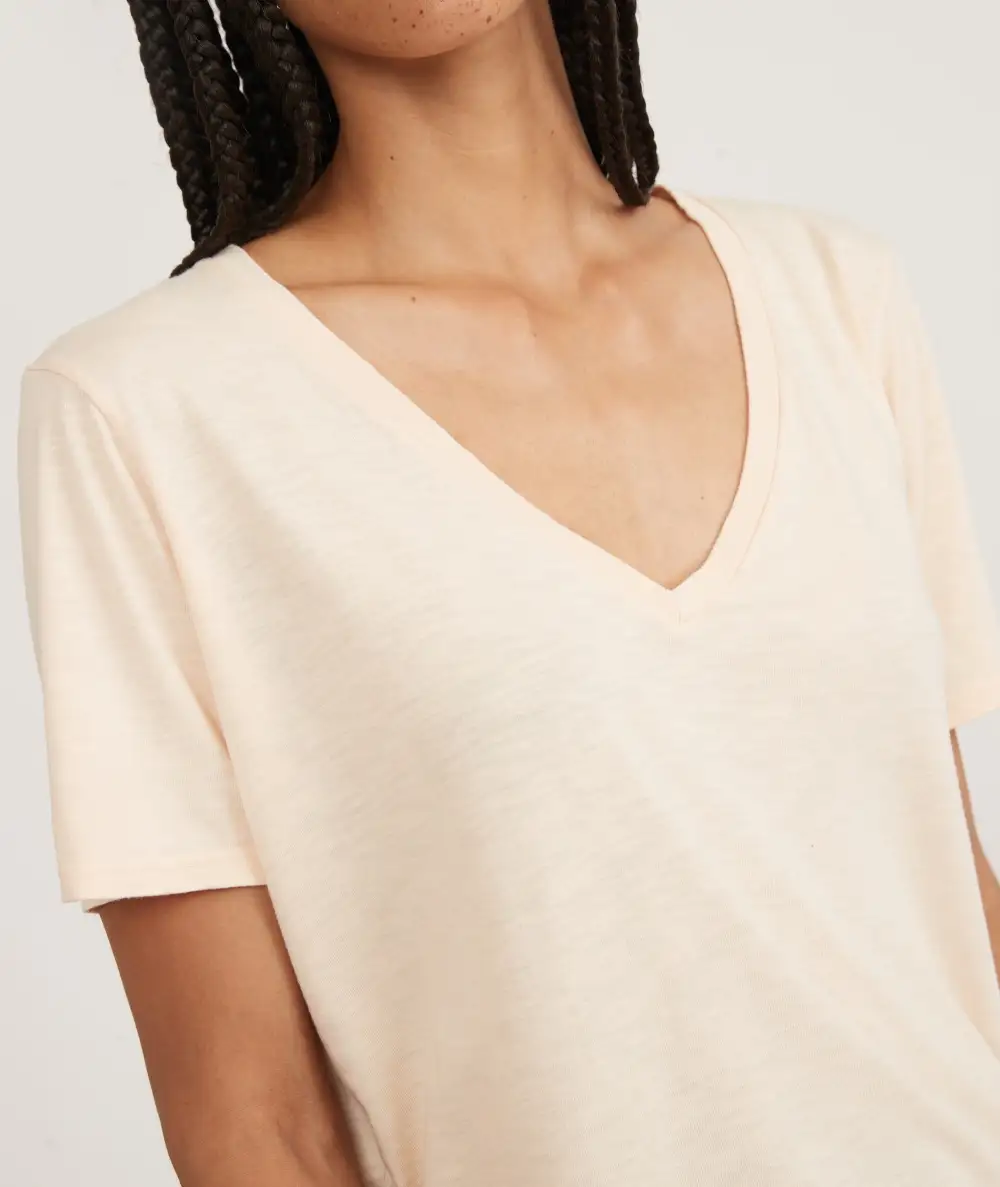 Boyfriend V Neck Tee