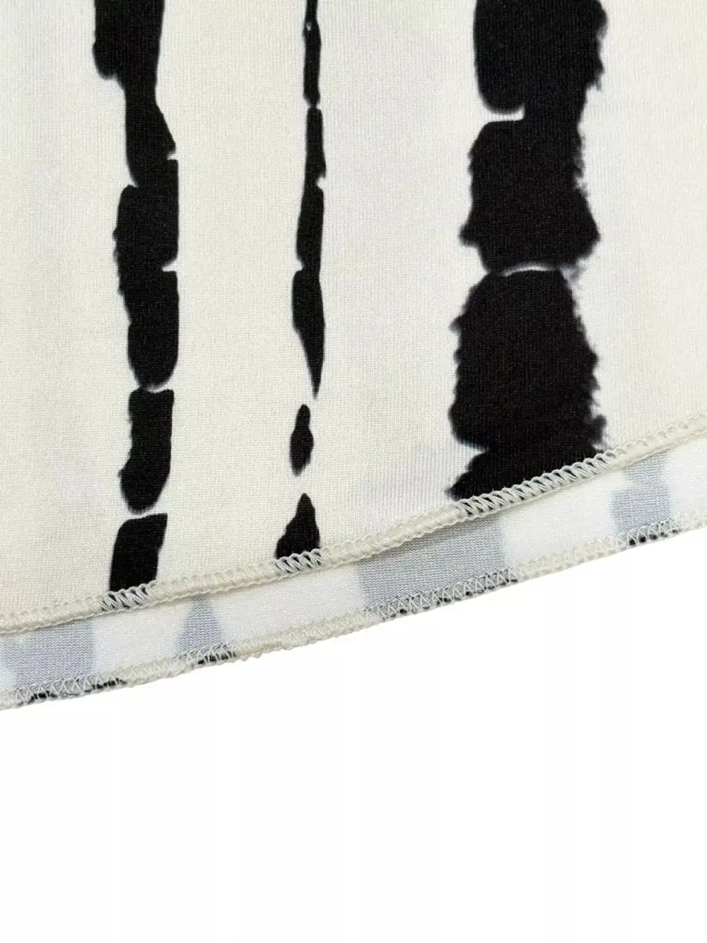 Smocked Asymmetrical Skirt