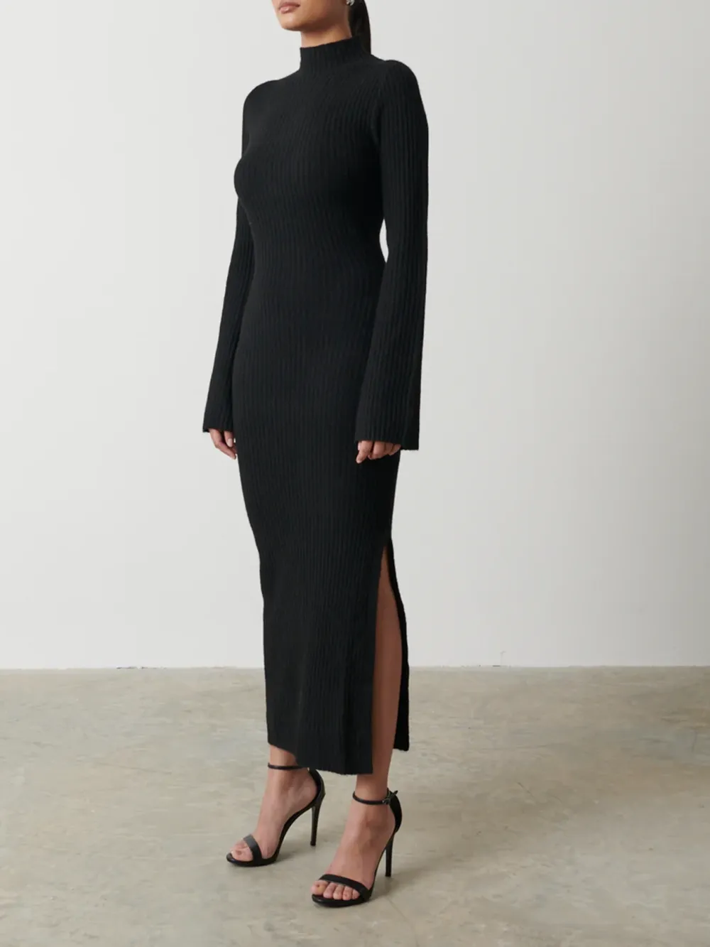Soft Knit Midi Dress